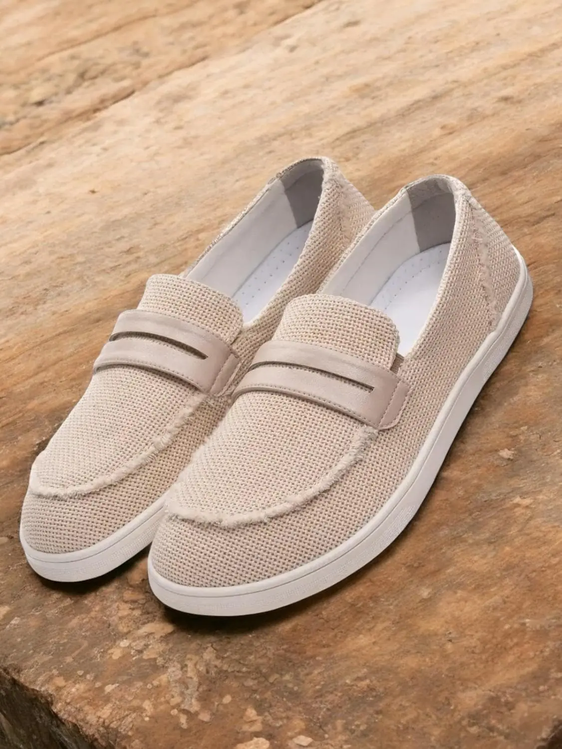 Barefoot Hemp Loafers For Women Lightweight Breathable Slip